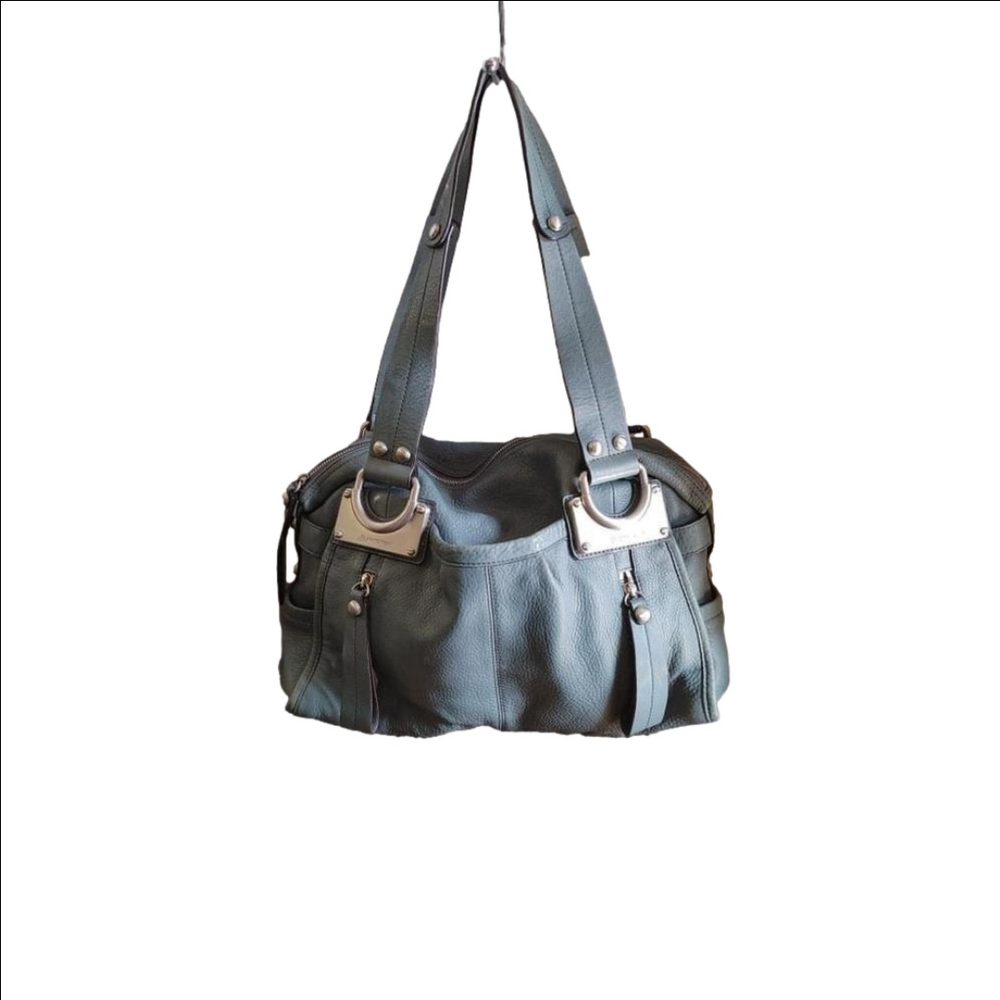B. Makowsky Leather Satchel